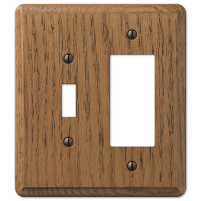 Ensemble de 2 plaques murales en bois Amerelle