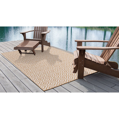 Tapis d'extérieur couleur os