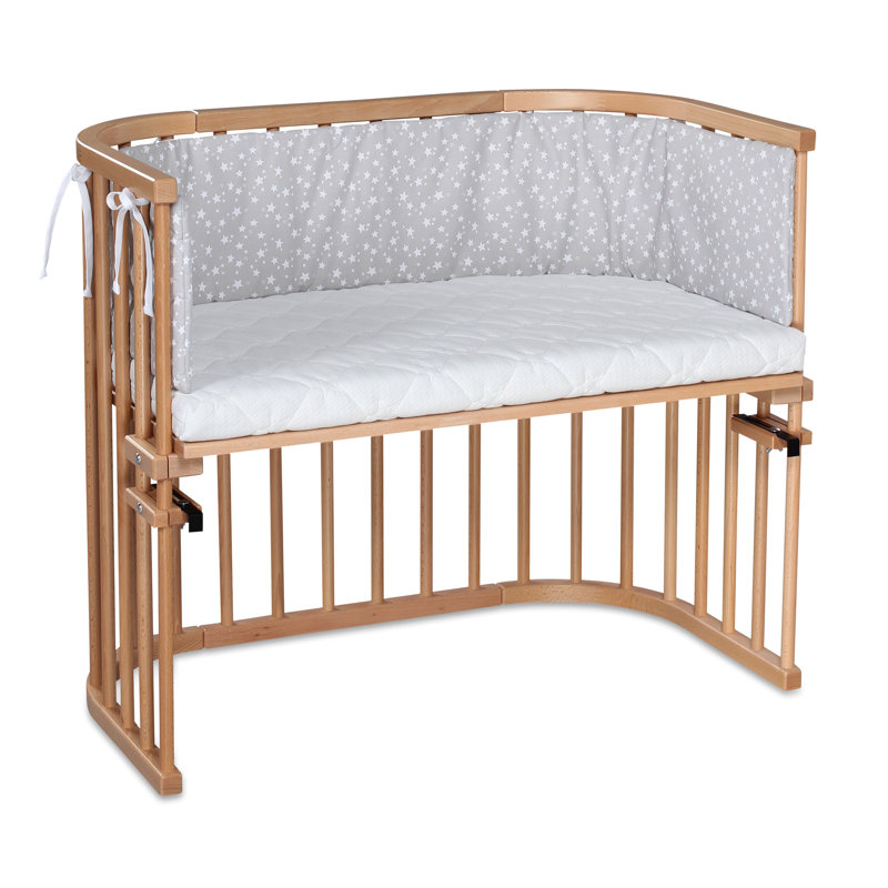 Babybay Maxi Co-Sleeper, Natural varnish