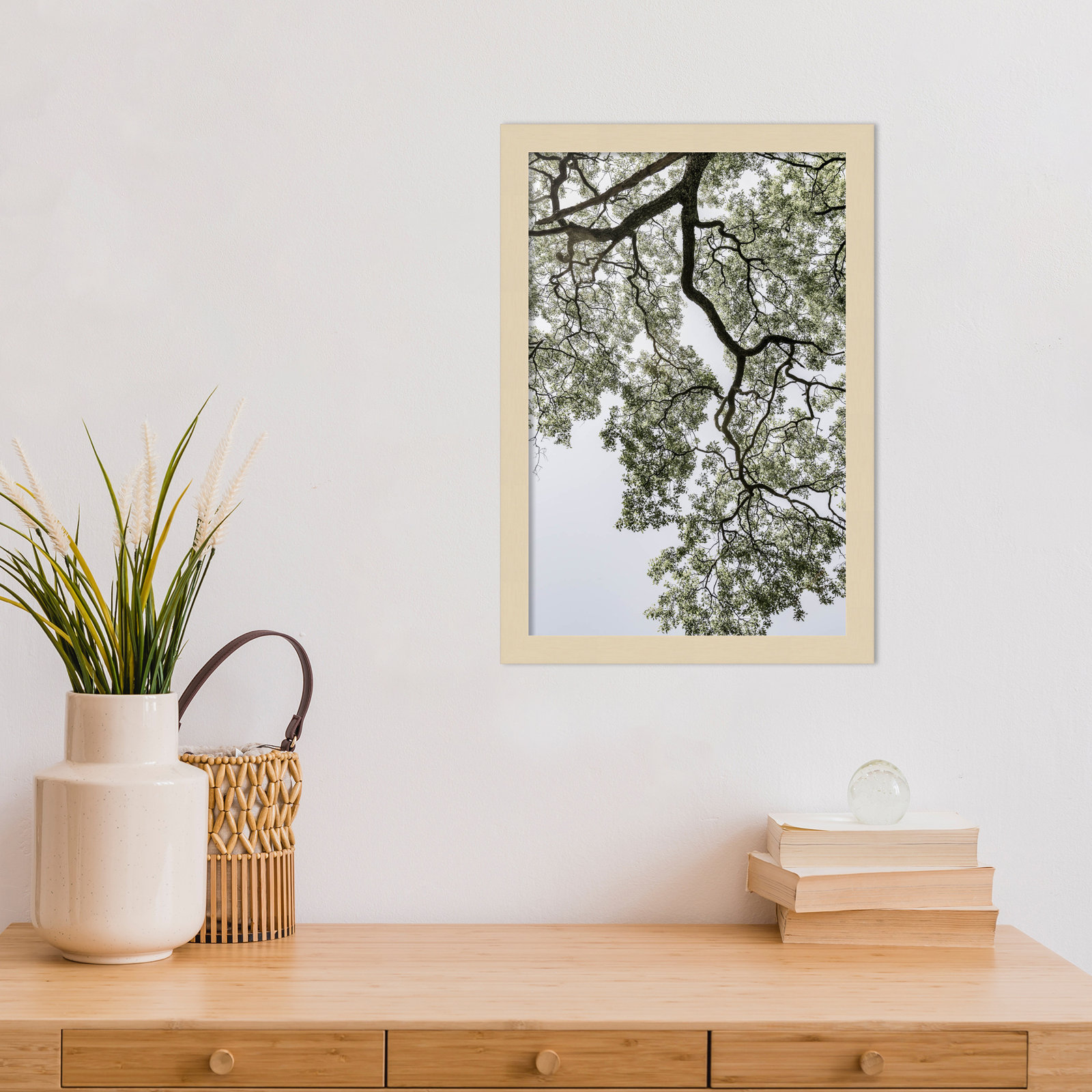 Pleasantville "Coastal Forest" Print, Brown, 17" H x 12" W