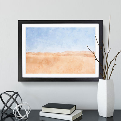 Sand Dunes of Morocco - Picture Frame Graphic Art