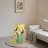 TOPOFLIAN Flower and bird ceramic stool