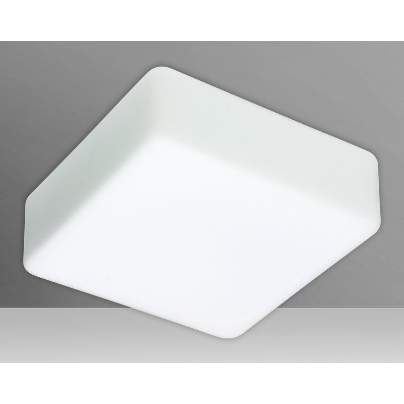Plafonnier encastré d’extérieur 1 ampoule blanche Geo