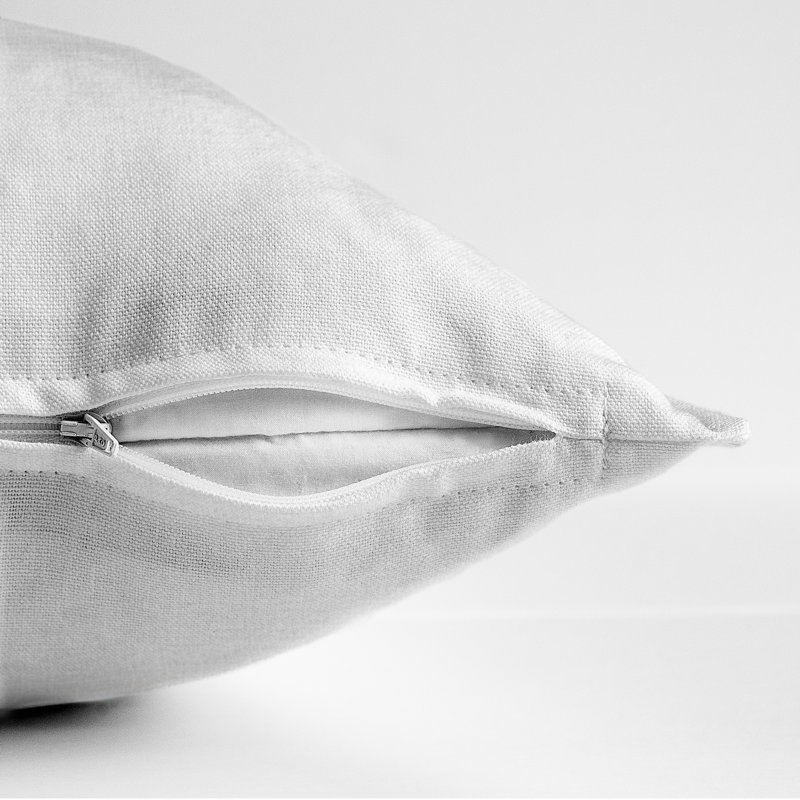 Lynnin White 24X24" Square Pillow, 18"  x 18" 
