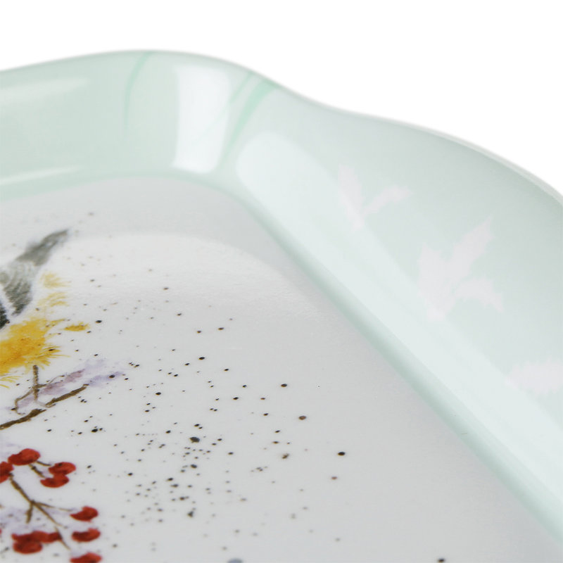 Classic Wrendale Designs,  Snowy Day Mugs and Tray Set