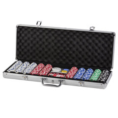 5) Poker Chip Tube Storage Containers Each Fits 25 Standard Size