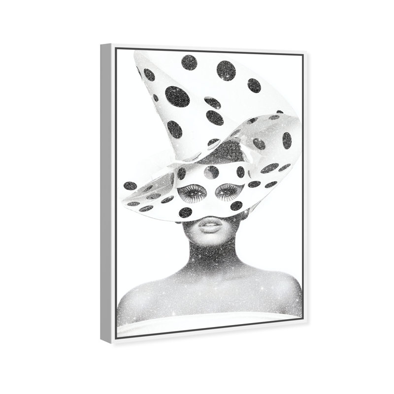 Spotted Sovereign Print by Oliver Gal, 55"H x 37"W, White Floater Frame