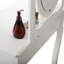 Ensemble coiffeuse avec tabouret et miroir Philpot