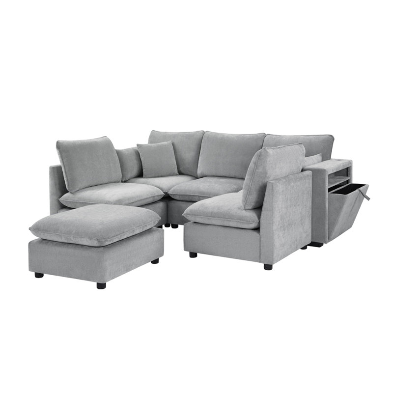 Canapé modulaire Modern, Gris
