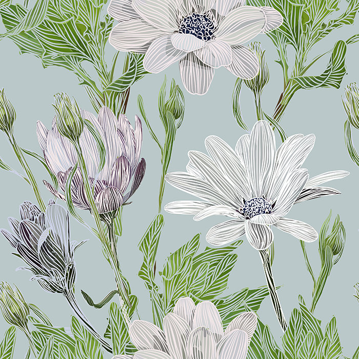 Cashae Matte Mural, 250 x 104cm