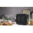 Buydeem Dt440 4 Slice Stainless Steel Toaster, With Extra Wide Slots For Bagels, Muffins, High Lift Lever, 6 Shade Settings, Retro Sliver