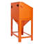 Armoire de sablage de 90 gallons avec système de dépoussiérage de 1,8 gallon, armoire de sablage 40-120PSI avec support, sableuse robuste avec pistolet de sablage et 4 buses pour la peinture, le décapage de la rouille