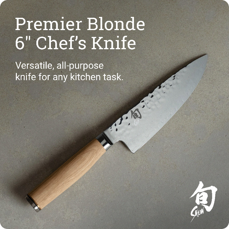 Premier Blonde Chef's, 6"