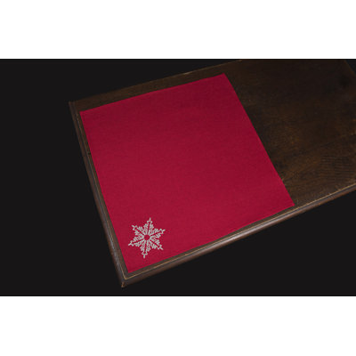 Polyester Embroidered Square Napkin