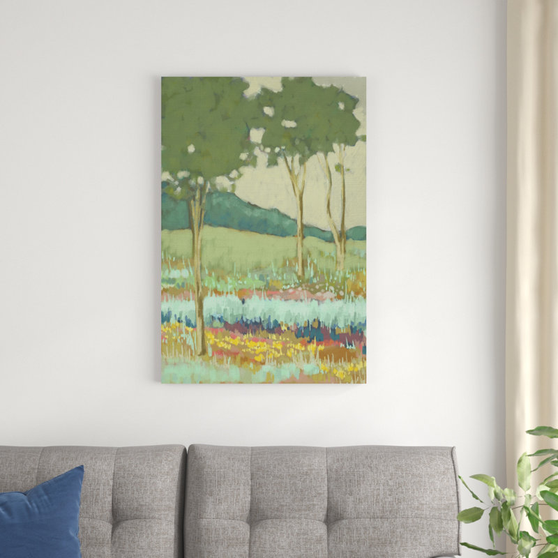 " Tapestry Trees II " by Chariklia Zarris, 36" H x 24" W x 1" D