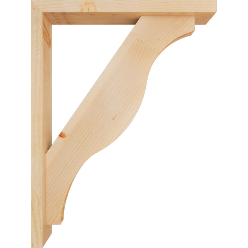Support Funston Block avec support décalé, 32 x 24, Sapin Douglas de l 3 1/2 (lisse)