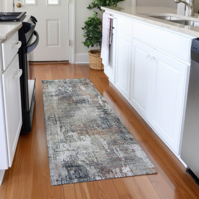 Tapis intérieur / extérieur Karsyn avec envers antidérapant