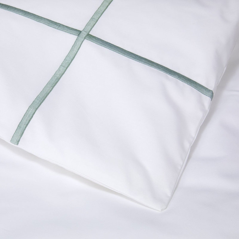 Athena Bedding, Twin Duvet Cover, Fjord