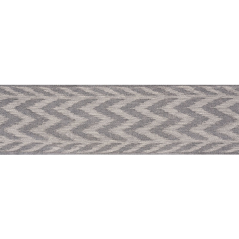 Ruban tissé à chevrons, Gris