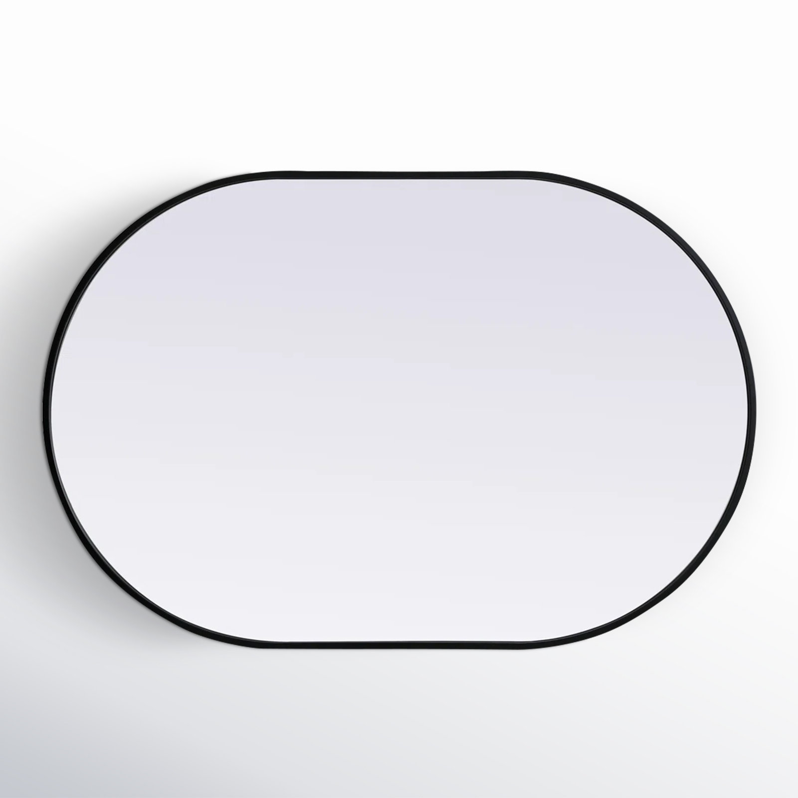 Sabine 30" Accent Mirror, Black, 40" x 27"