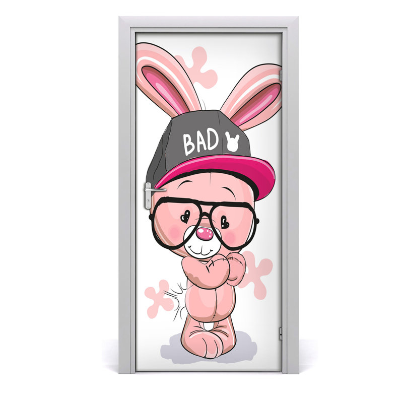 Rabbit The Cap Door Decal