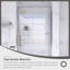 48 po X P 75 po Porte de douche coulissante double H-108925401