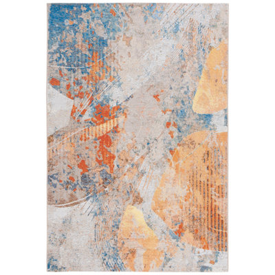 Tapis d'intérieur / extérieur à motif abstrait 500 Barbados