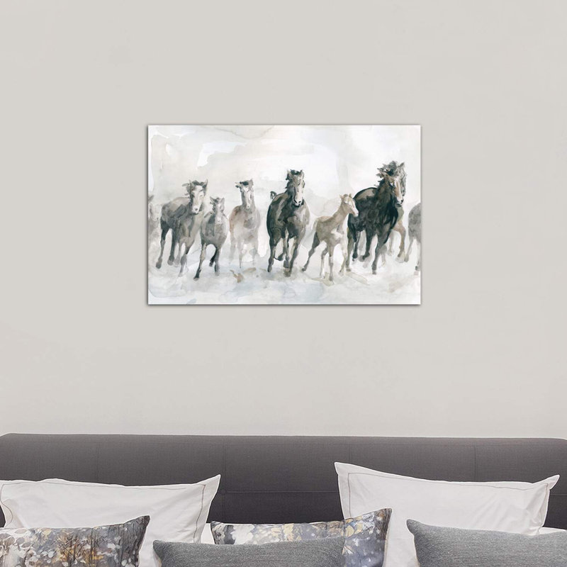 Running Wild by Carol Robinson - Wrapped Canvas Painting, 66.04 cm H x 45.72 cm W x 1.91 cm D