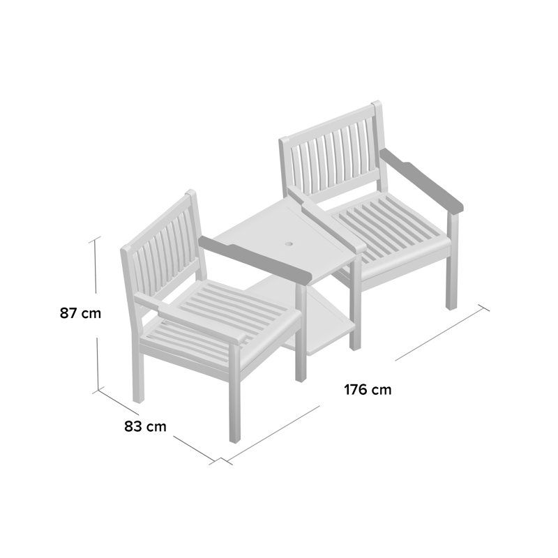 Rowlinson Willington Companion Seat