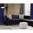 Upholstered Polyester Ottoman-1624610567