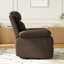 Chaise berçante compacte pivotante avec inclinable multi-positions
