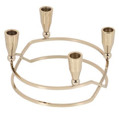 2.25'' H Stainless Steel Tabletop Candelabra