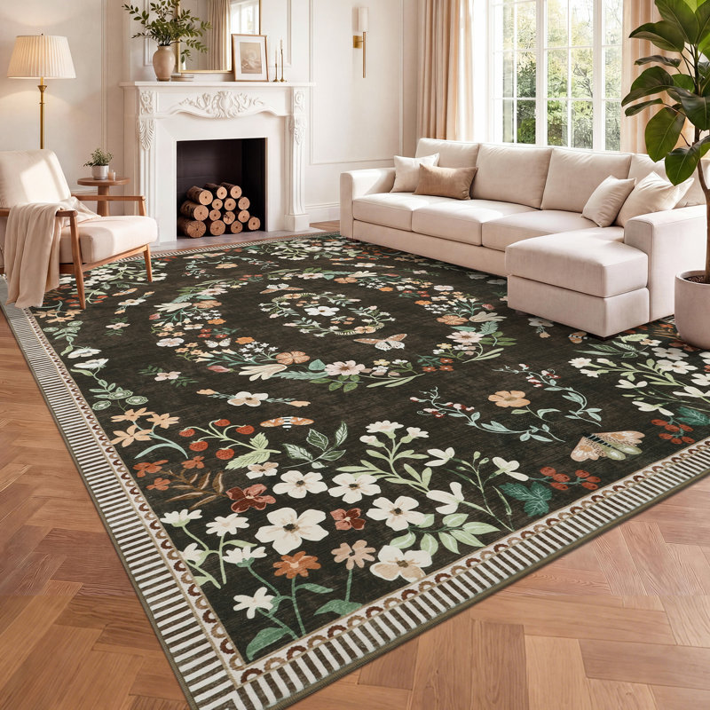 Tapis de jardin 5x7, Brown