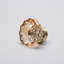 1 1/2" Round Amber Glass Knob-661319527