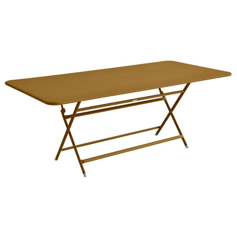 Caractere Outdoor Dining Table, Gingerbread