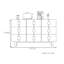 Buffet minimaliste multi-tiroirs