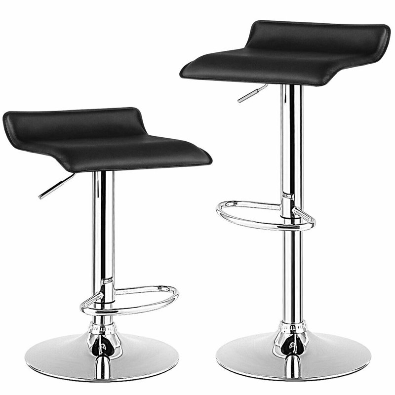 Tabouret de bar Antuane, Noir