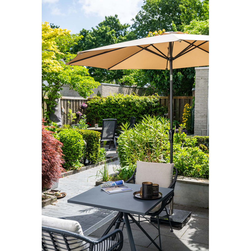 Lecce 300cm Round Parasol, Beige