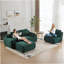 Boneless Modern Memory Foam Compressed Sofa, Large Sectional Couches For Various Living Spaces, Pet-Friendly Cloud Modular Sectional Sofa, Corduroy Fabric, Extra Deep Loveseat, No Assembly Needed-1257338875