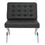 Alexuis Faux Leather Slipper Chair-123459714