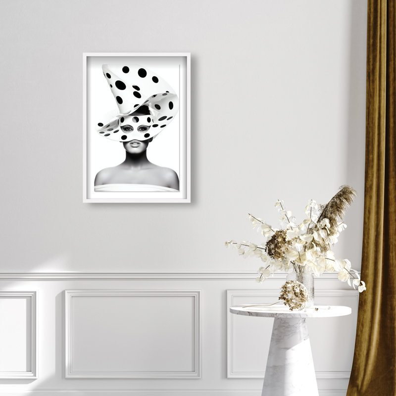 Spotted Sovereign Print by Oliver Gal, 16.5"H x 11.5"W, White Shadowbox