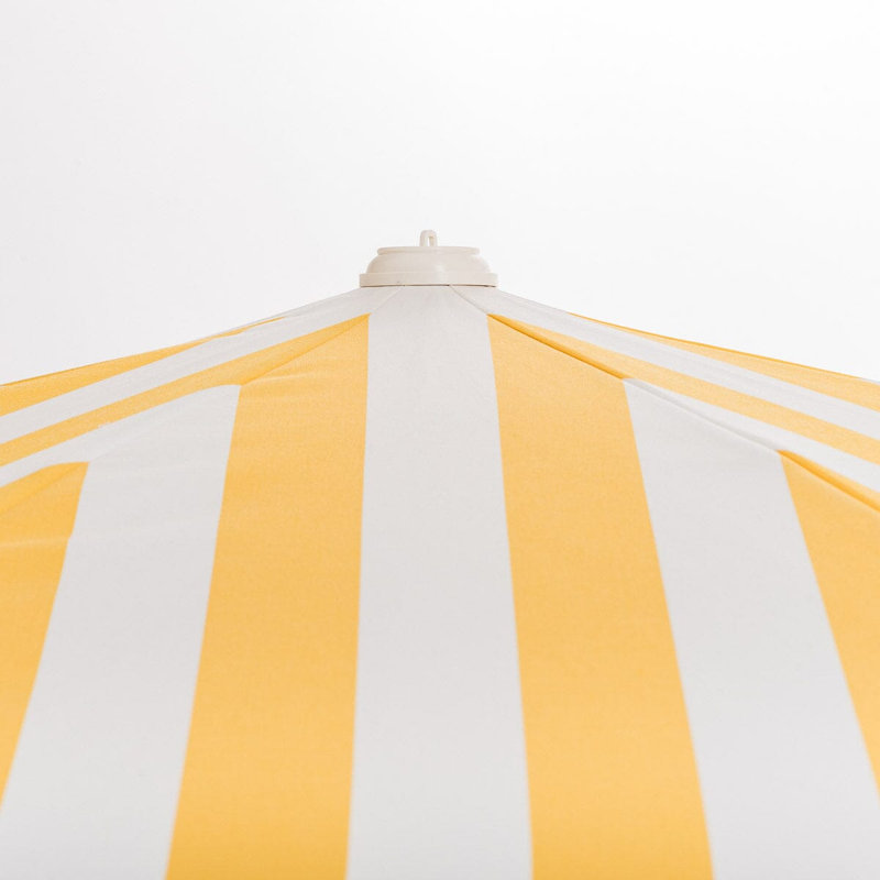Amalfi Umbrella, Yellow White 