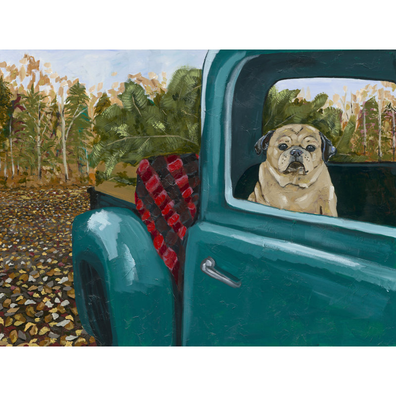 Louie par Mary-Catheryn - Peinture, H 12 po x l 16 po