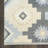 Marther Flatwoven Wool Ivory Blue Modern Indoor Rug-17683358