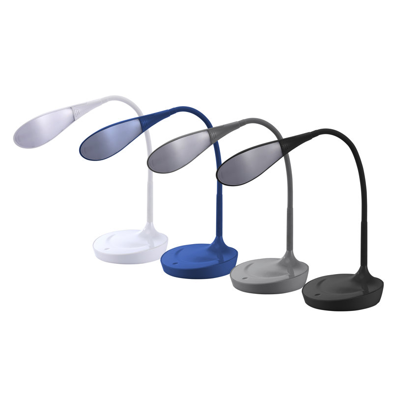 Danville USB Desk Lamp, White