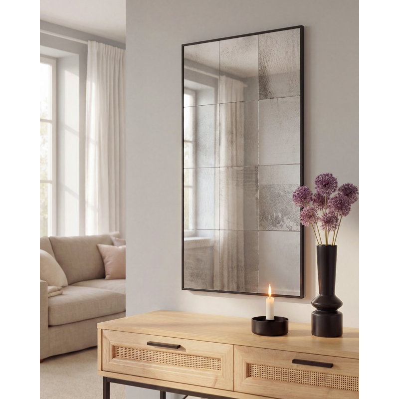 Iron Square Wall Mirror