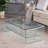 Sanny Glass Top Single Coffee Table
