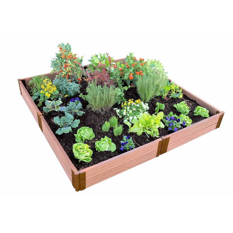 Raised Garden Bed, Classic Sienna
