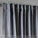 Rideau simple extra long et extra large en velours mat luxueux