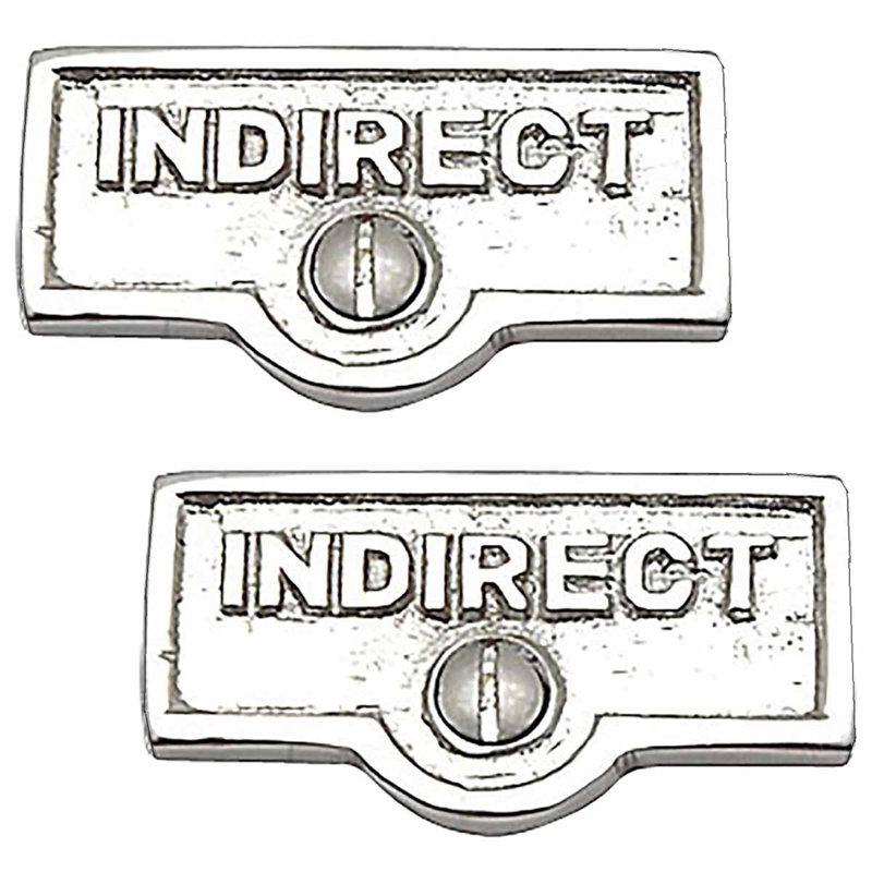 Switch Tags Indirect Name Signs 1-Gang Rocker Wall Plate
